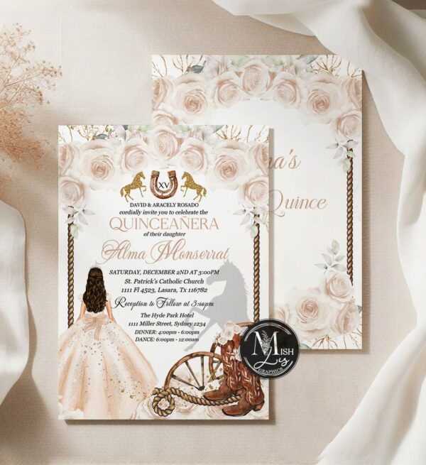 western-quinceanera-invitation