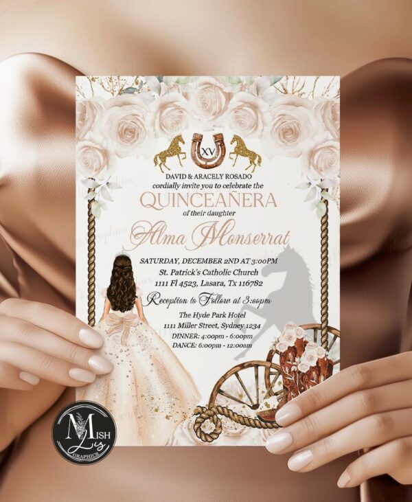 western-quinceanera-invitation