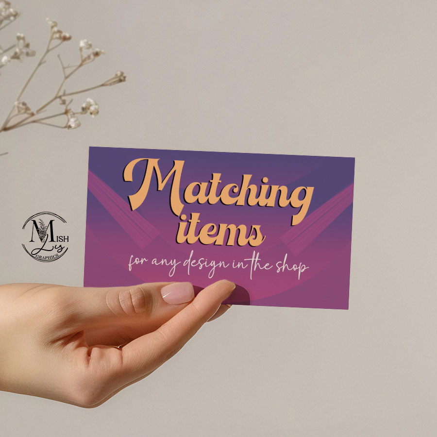 Matching Items