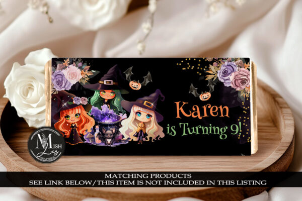 Hocus Pocus Chocolate Wrapper