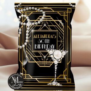Great Gatsby Chip Bag