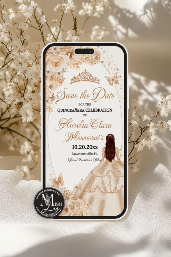 quinceanera-electronic-invitation-beige-roses-gold-crown