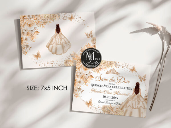 Quinceanera Save the Date