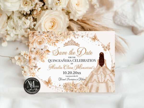 Quinceanera Save the Date