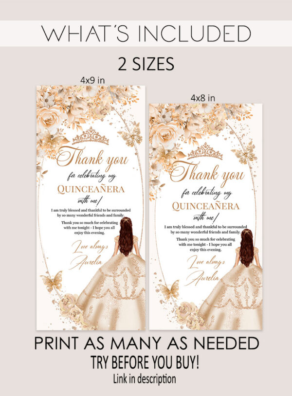 beige-champagne-quinceanera-thank-you-card