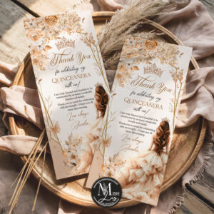 beige-champagne-quinceanera-thank-you-card