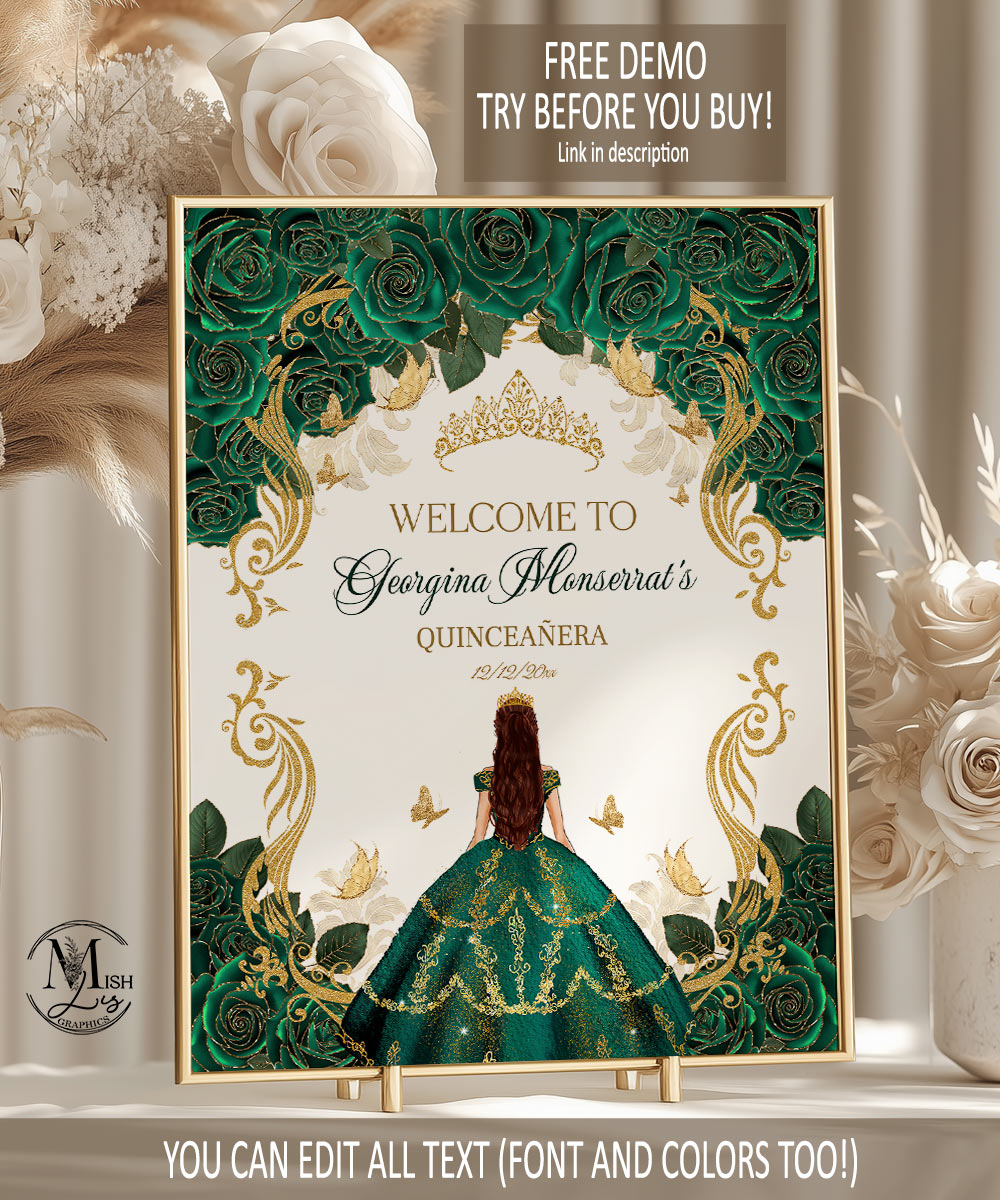 emerald-green-quinceanera