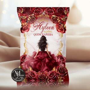 red-burgundy-quinceanera-chip-bag
