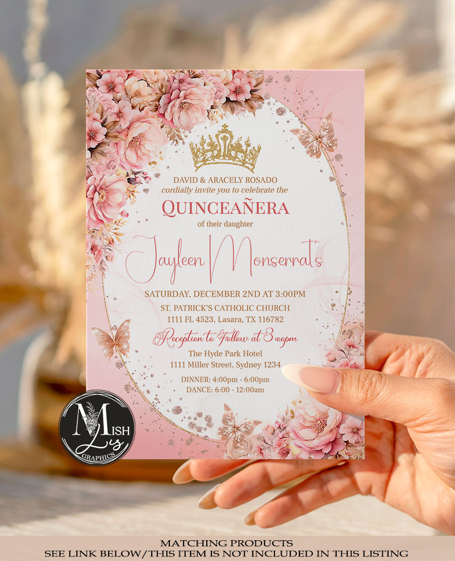 rose-gold-quinceanera-invite