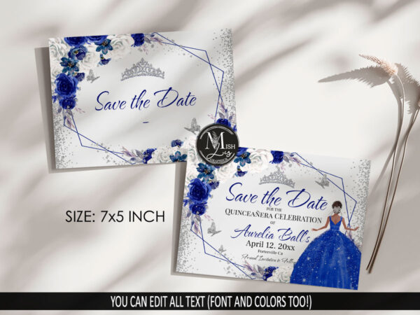 royal-blue-quinceanera-save-the-date