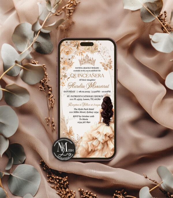 royal-champagne-quinceanera-invitation
