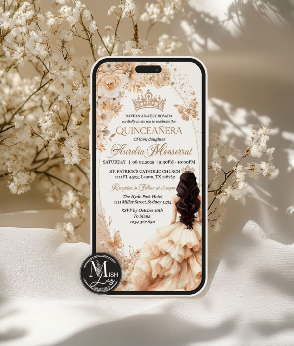 royal-champagne-quinceanera-invitation