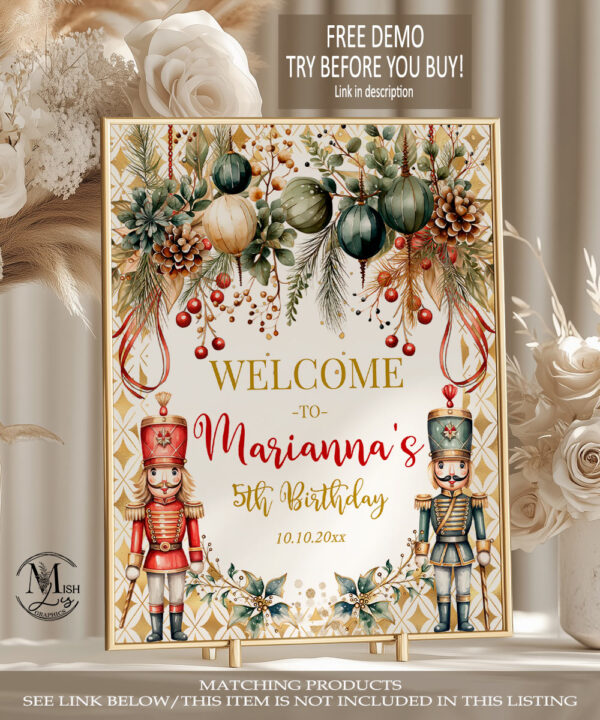 nutcracker-christmas-welcome-sign
