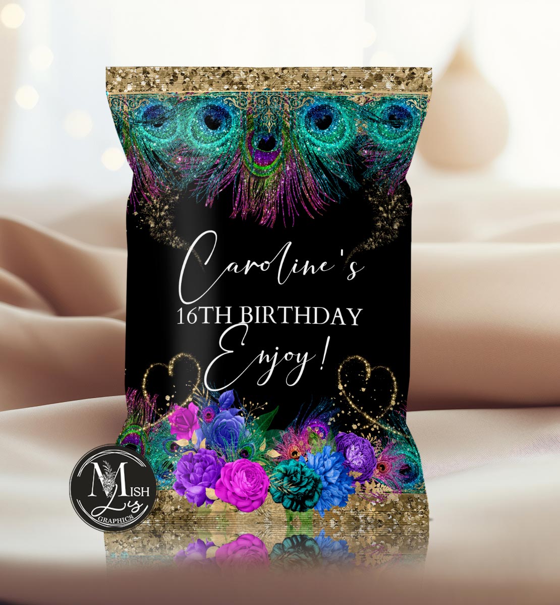peacock-birthday-chip-bag