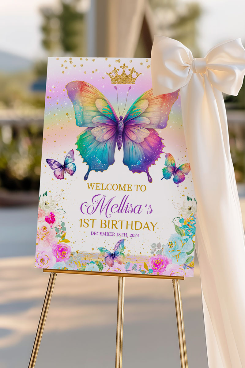 butterfly-welcome-sign