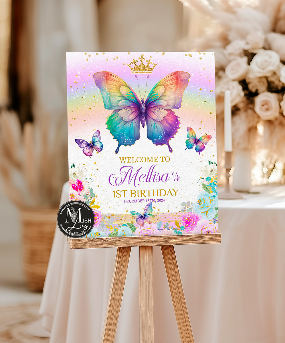 butterfly-welcome-sign