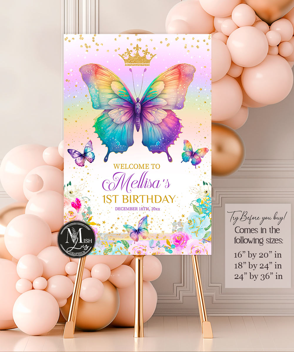 butterfly-welcome-sign