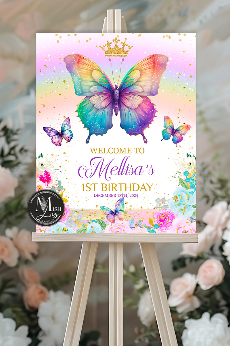 butterfly-welcome-sign