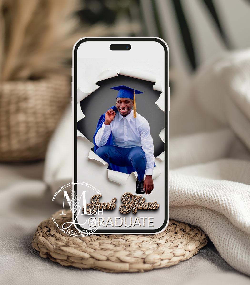 Graduation Video Invitation 2026 | Animated Grad Announcement Evite - Image 3